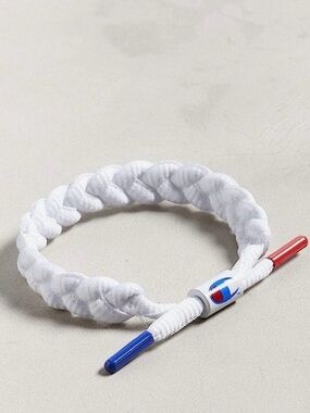 BRACLET RASTACLAT/CHAMPION UNISEX OS CEMENTED BOX SHOE LACED WHITE NIB